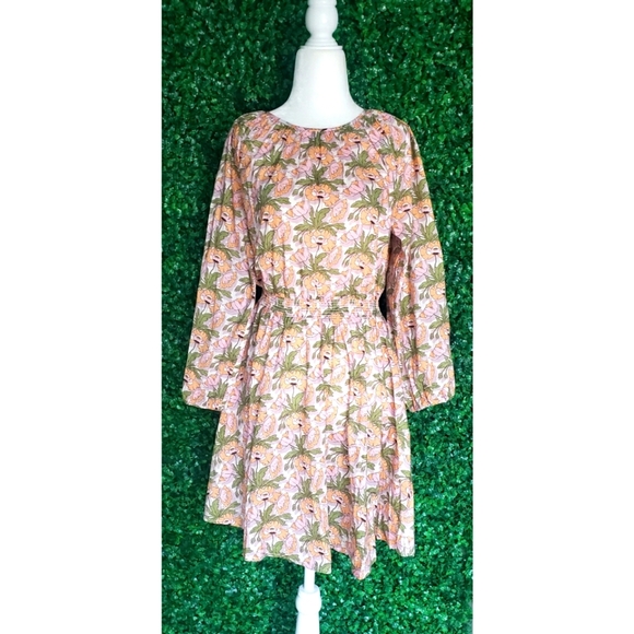 38. J.Crew Smocked-waist mini dress in Liberty® Butterfield Poppy fabric - Picture 5 of 7